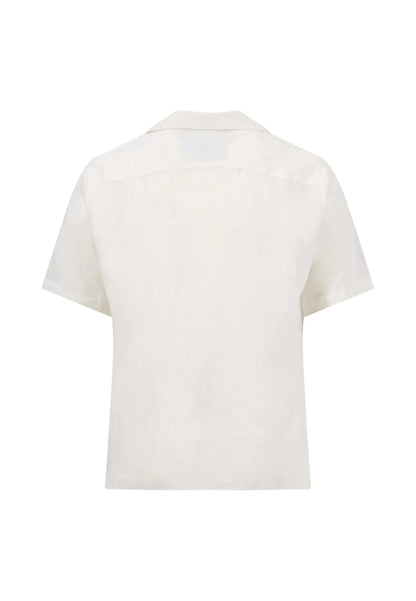 White t-shirt on a white background