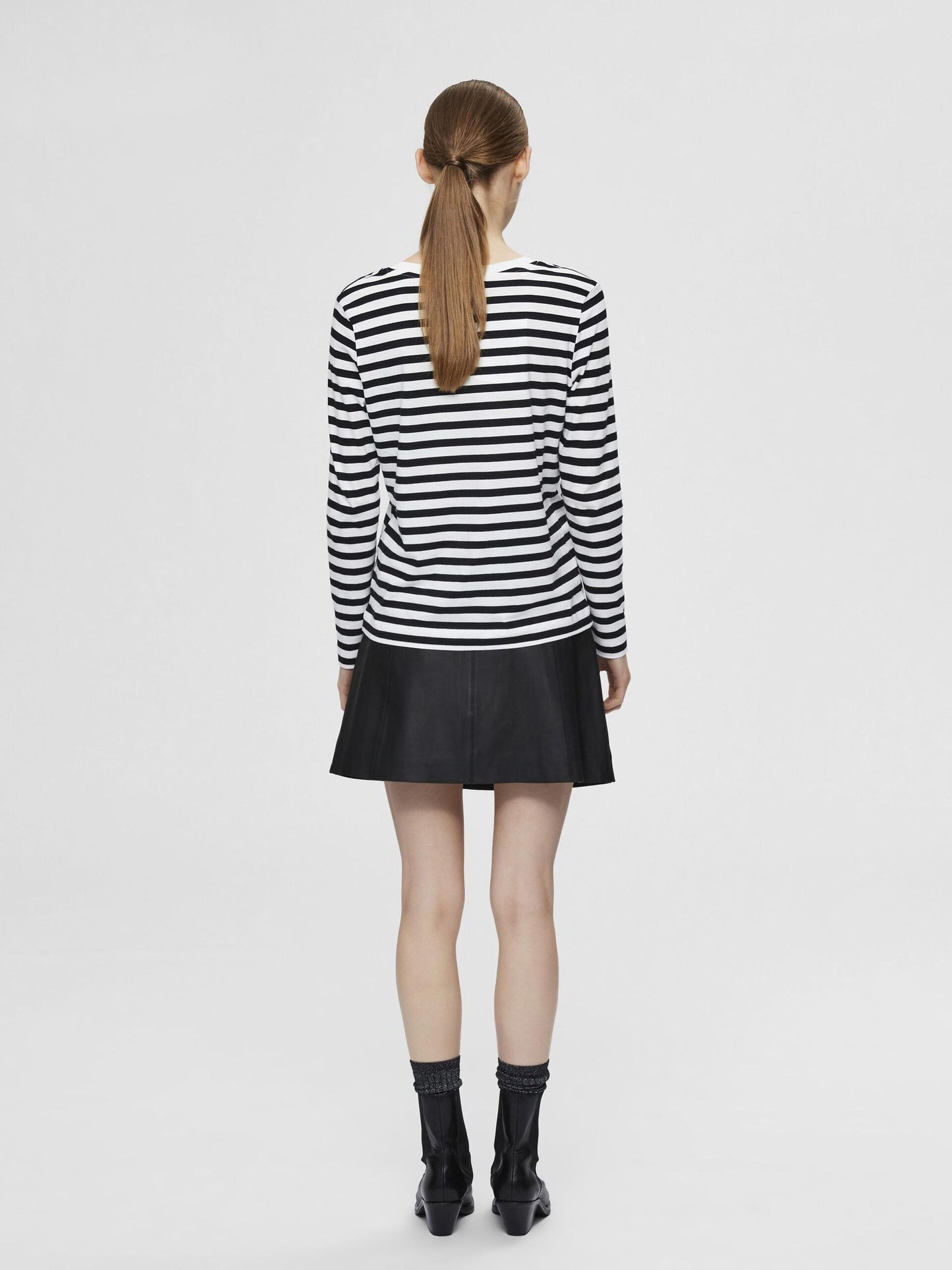 Selected Femme Striped Long Sleeved T-Shirt