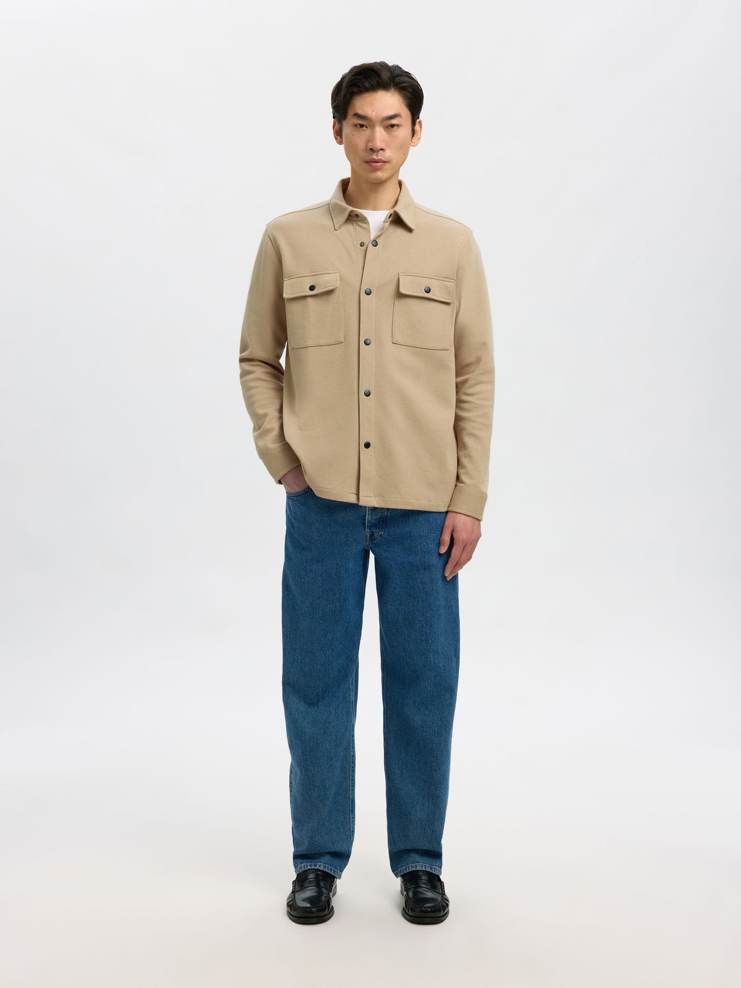 Selected Jackie Sweat Jacket - Incense