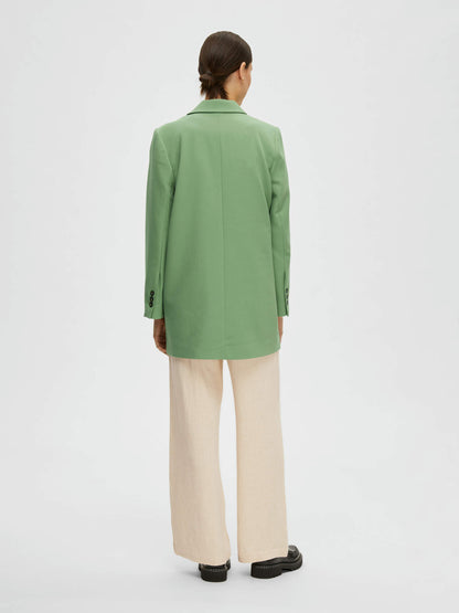 Selected Femme Relaxed Blazer - Loden Frost