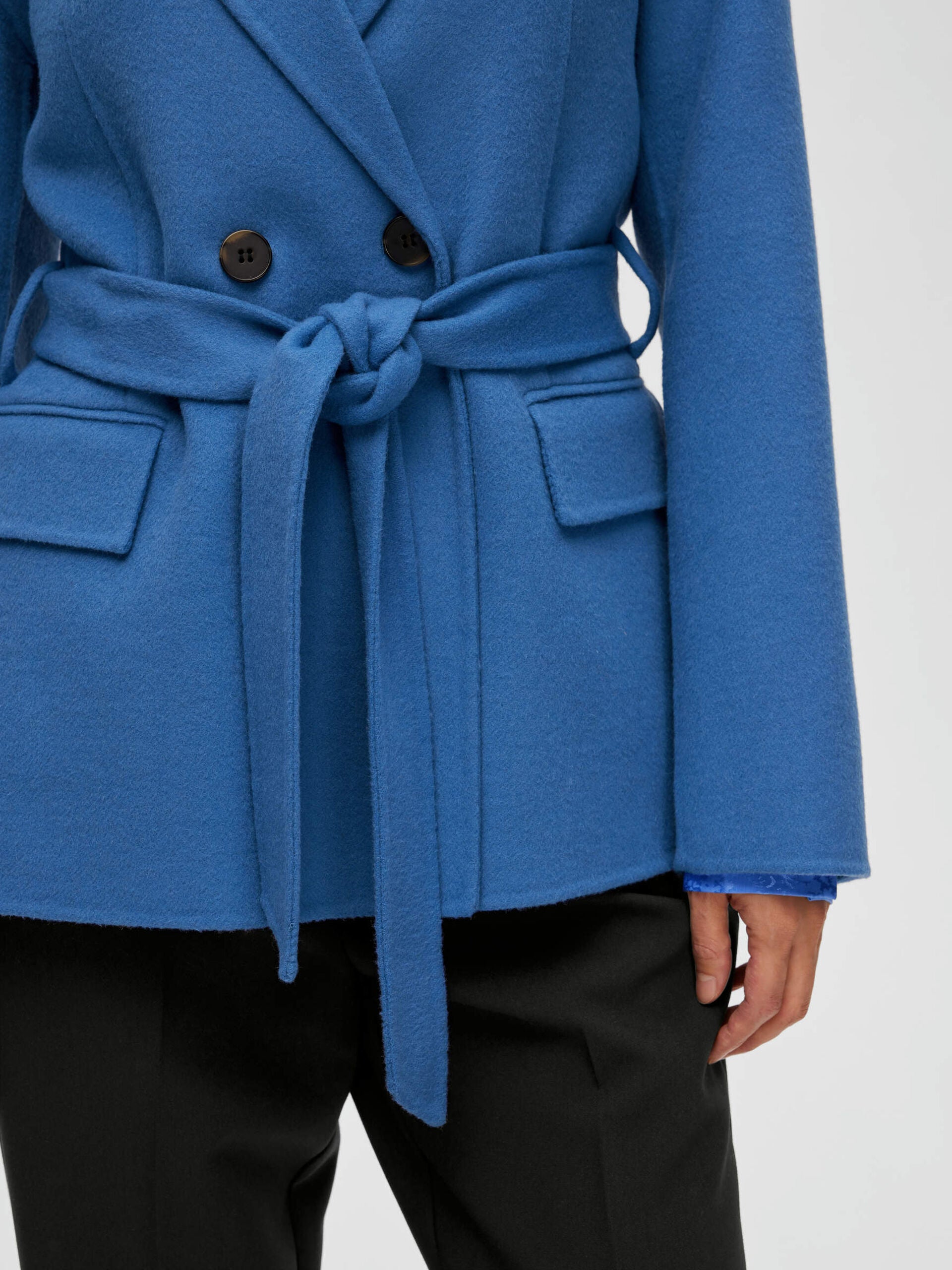 Selected femme 2024 wrap wool coat