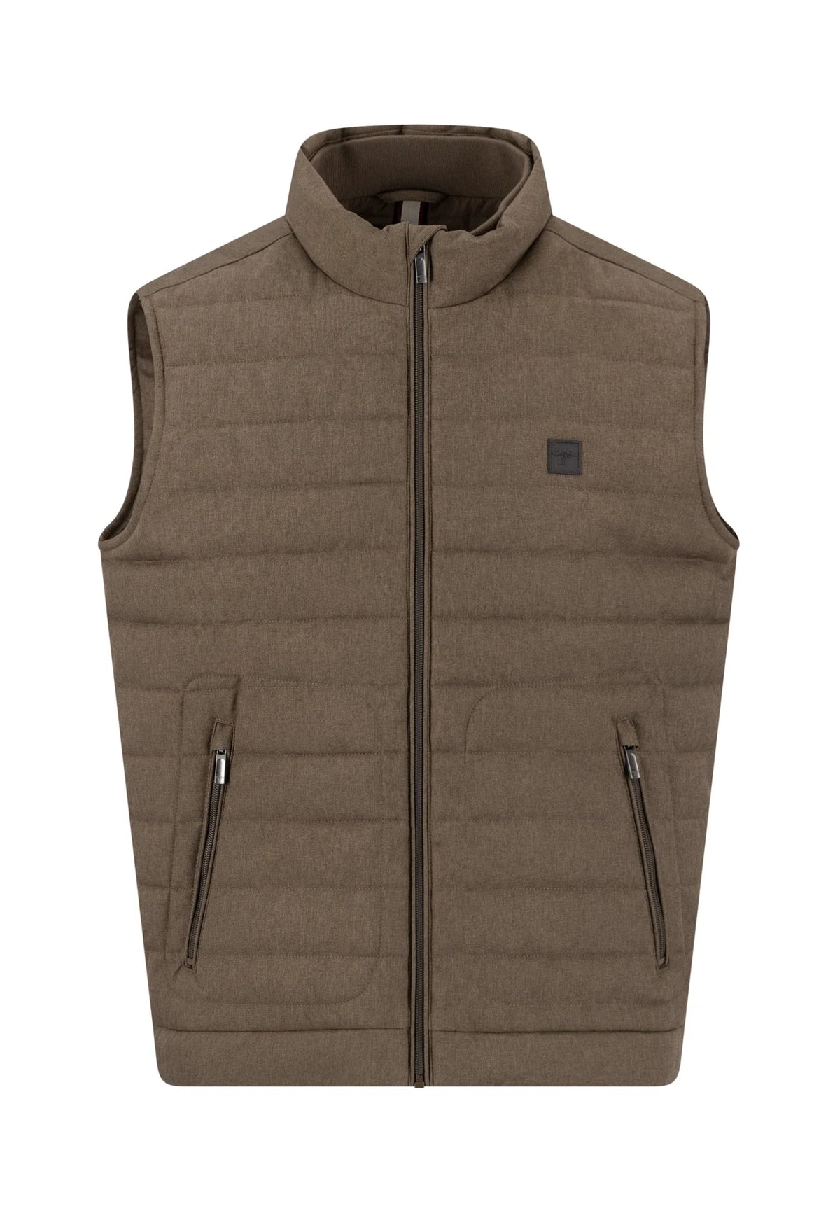 Fynch Hatton Quilted Vest - Earth