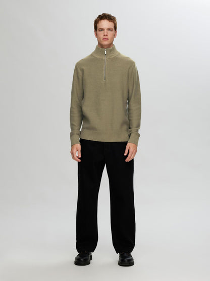 Selected Homme Haxel Half Zip - Kalamata