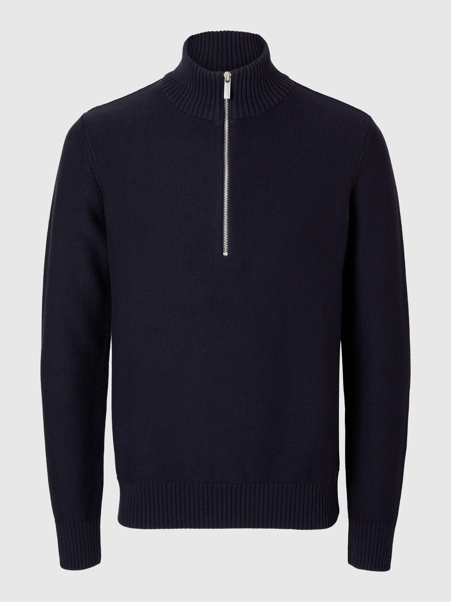 Selected Homme Haxel Half Zip - Sky Captain