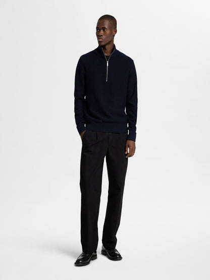 Selected Homme Haxel Half Zip - Sky Captain