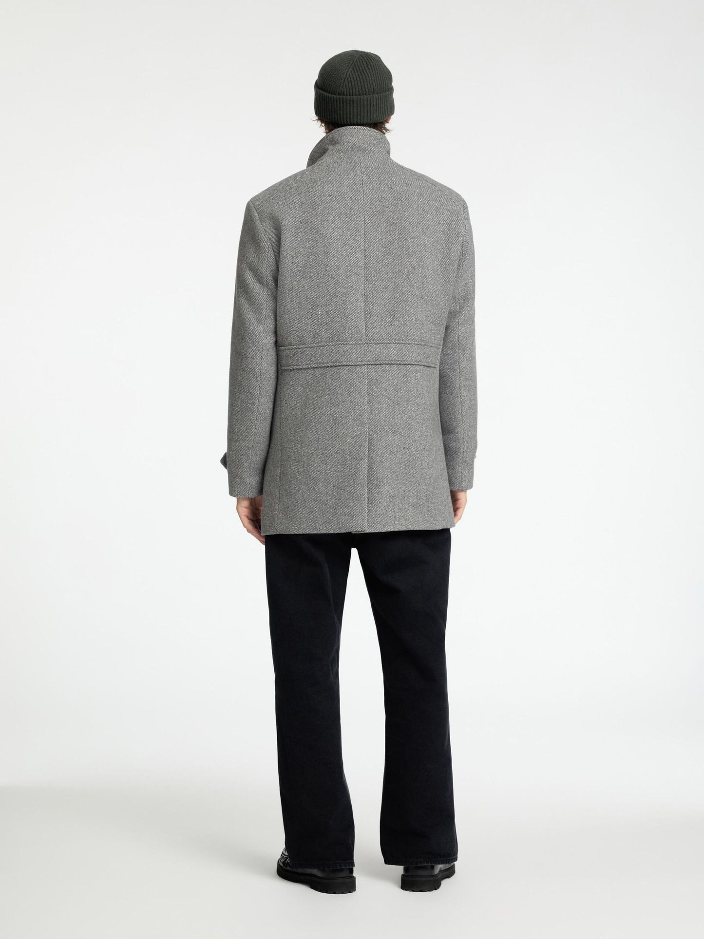 Selected Homme Reuben coat - Light Grey Melange