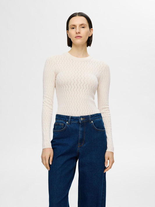 Selected Femme Cabala Knit -  Birch