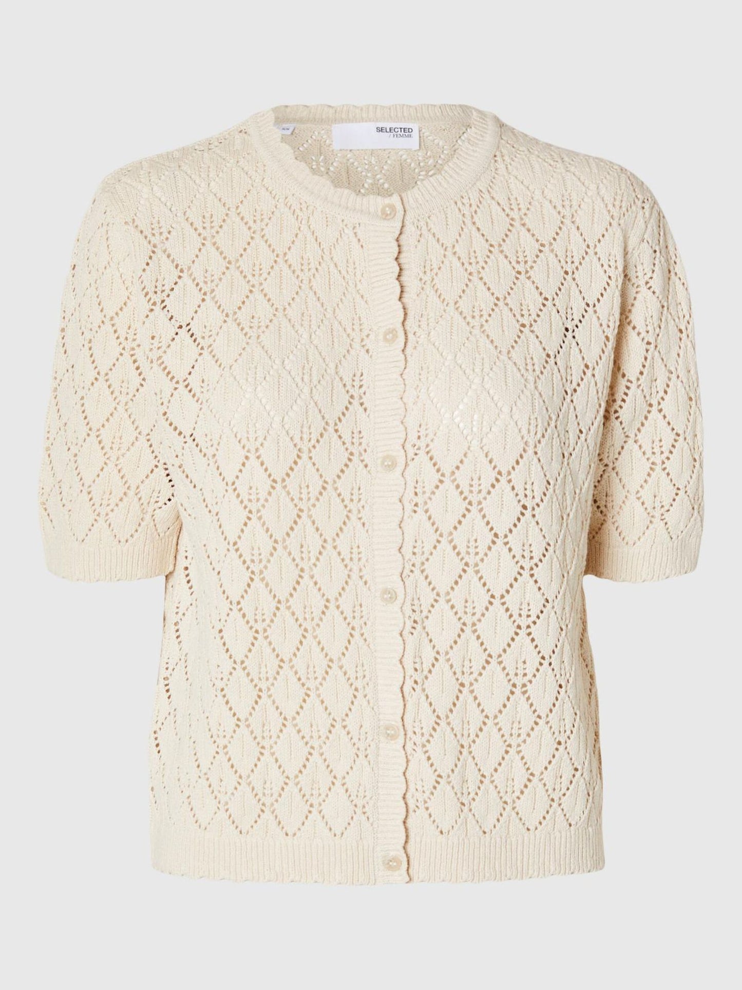 Selected Femme Sofia Knit Cardigan - Birch