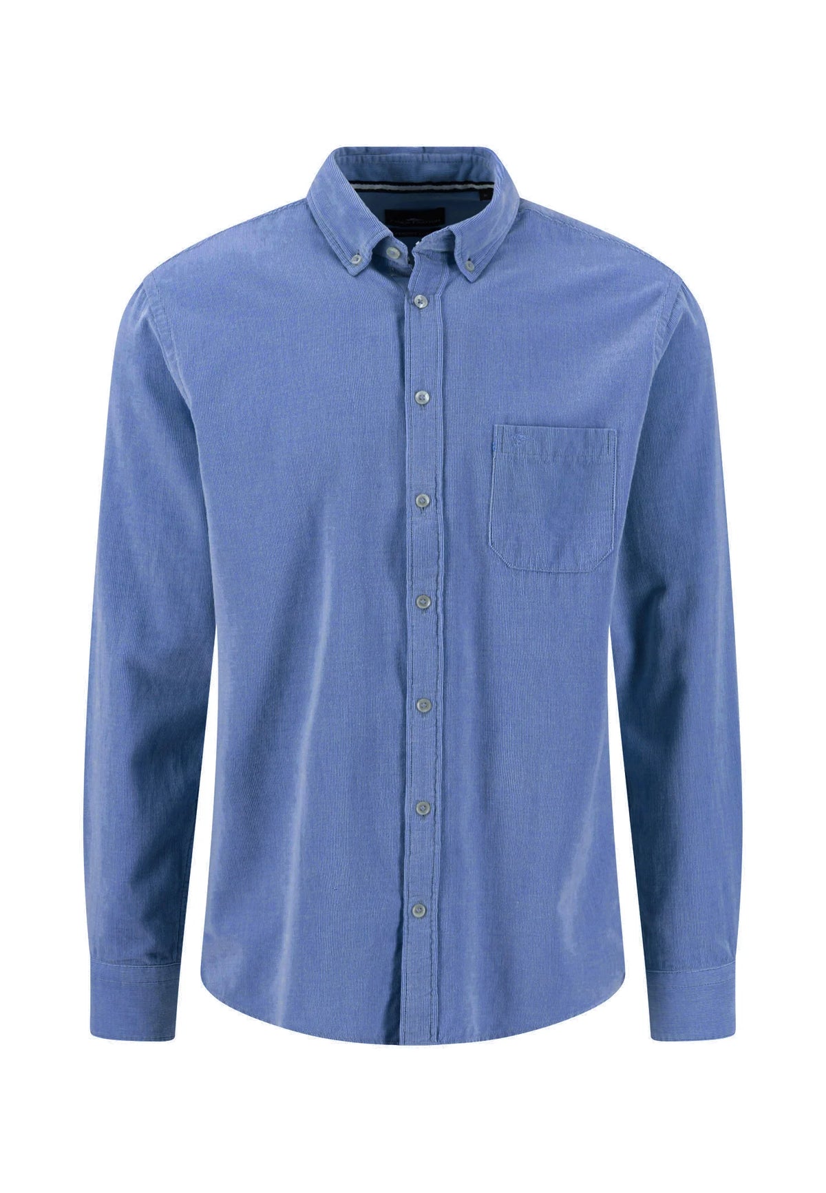 Fynch Hatton Corduroy Shirt - Ink Blue