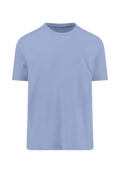 Fynch Hatton Cottom Round Neck T-Shirt - New Breeze