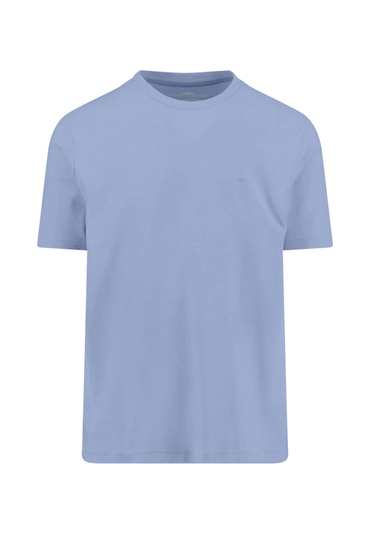 Fynch Hatton Cottom Round Neck T-Shirt - New Breeze