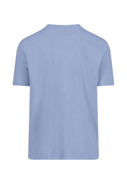 Fynch Hatton Cottom Round Neck T-Shirt - New Breeze