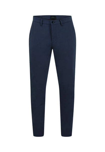 Fynch Hatton Basic Cotton Chino - Dark Navy
