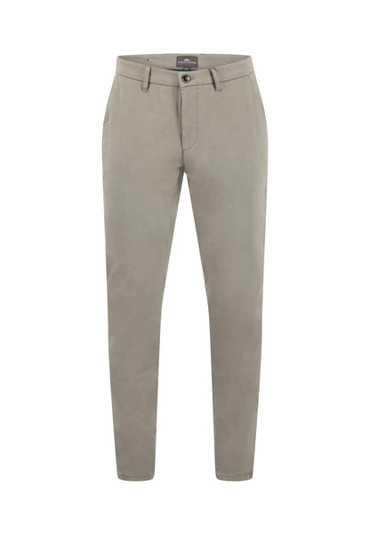 Fynch Hatton Basic Cotton Chino - Khaki