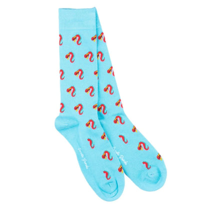 Swole Panda Bamboo Socks - Dragon