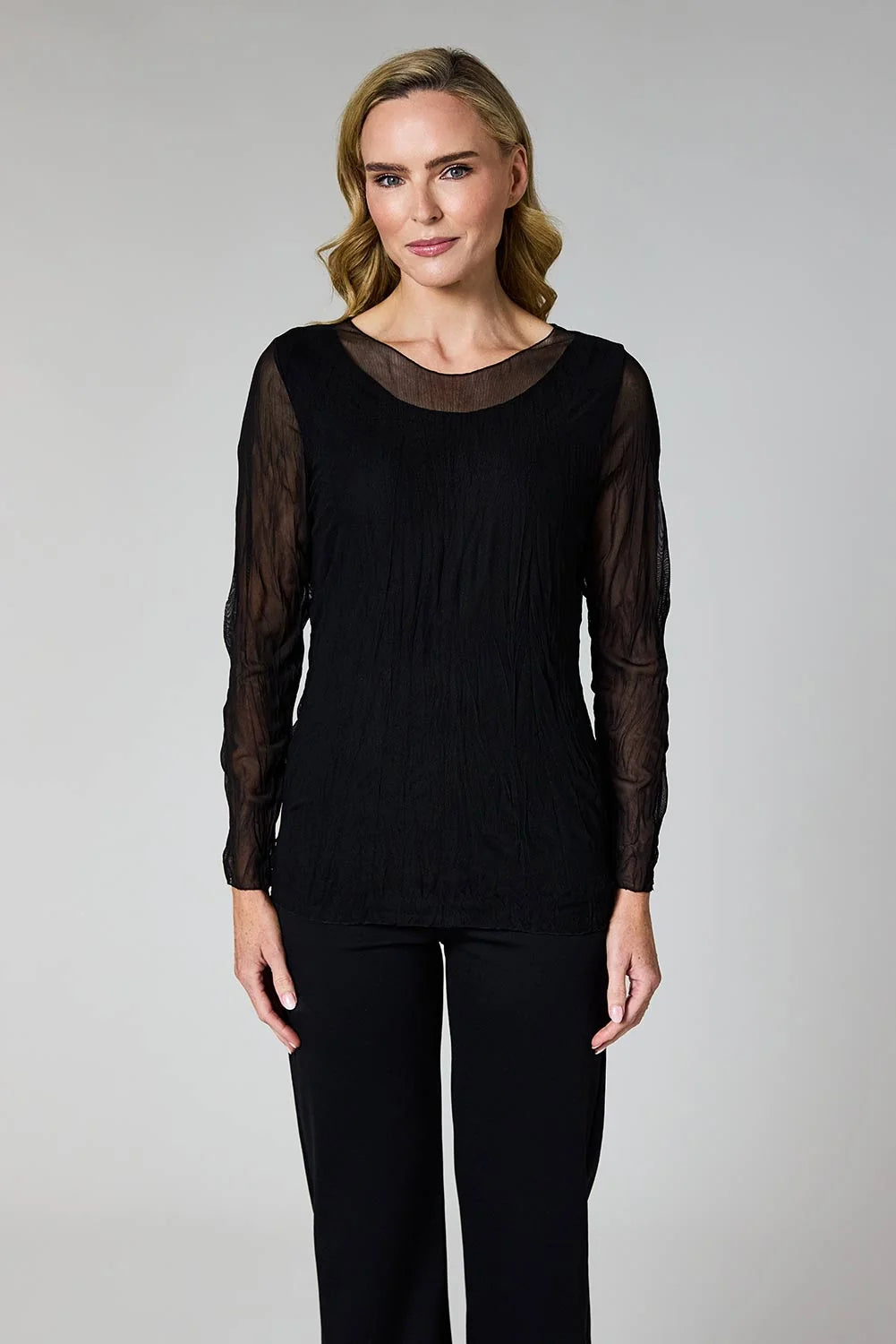 Deck Mesh Top - Black