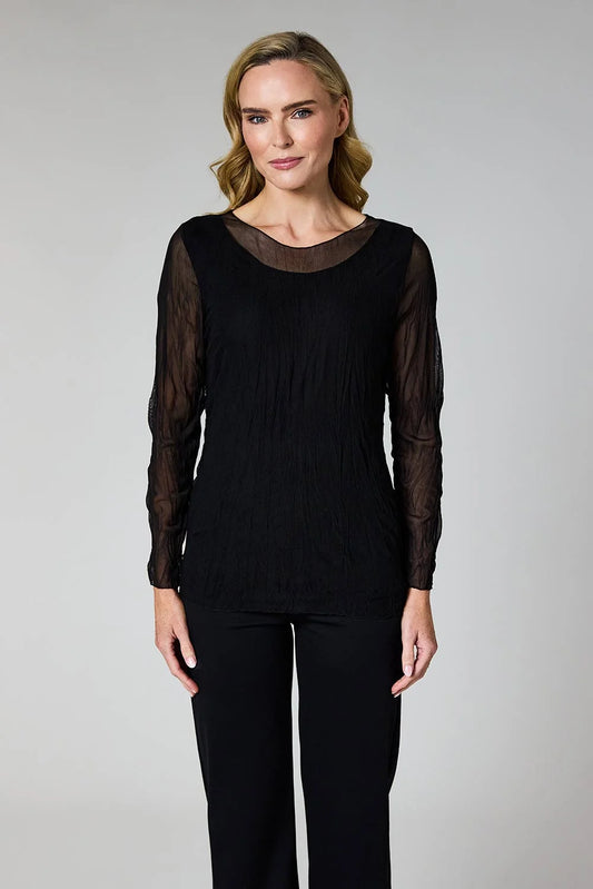 Deck Mesh Top - Black
