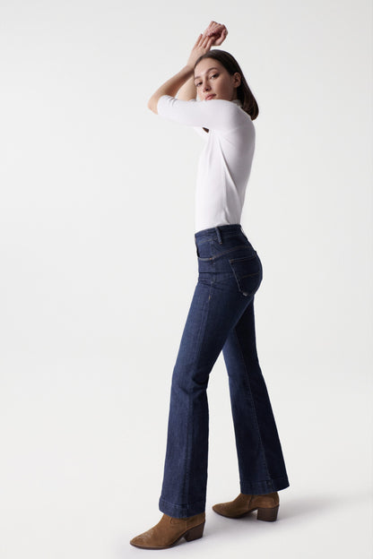 Salsa Faith High Rise Flare Jeans