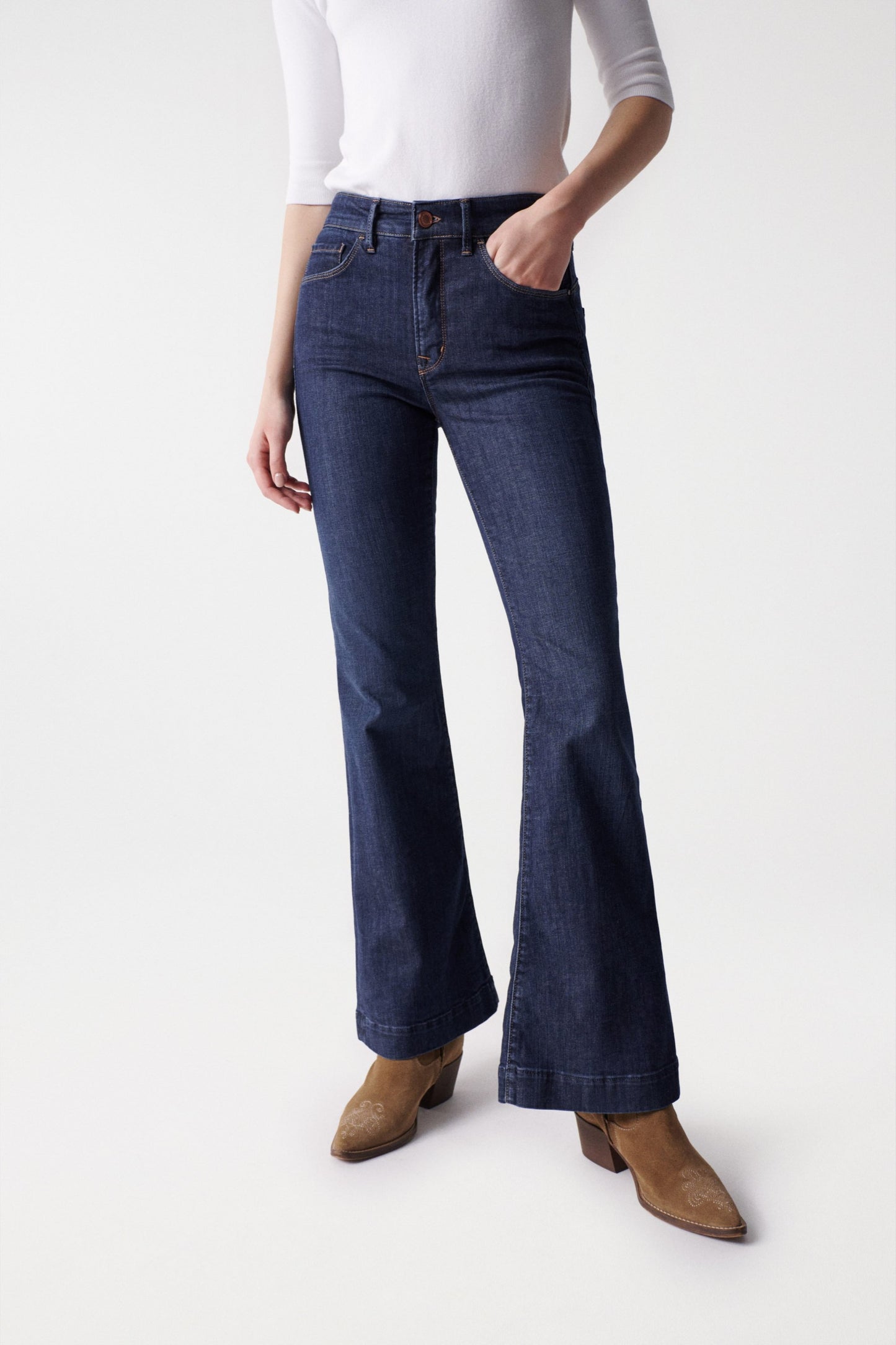 Salsa Faith High Rise Flare Jeans