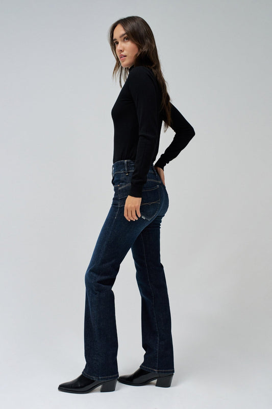 Salsa Secret Push In Straight Leg Jeans