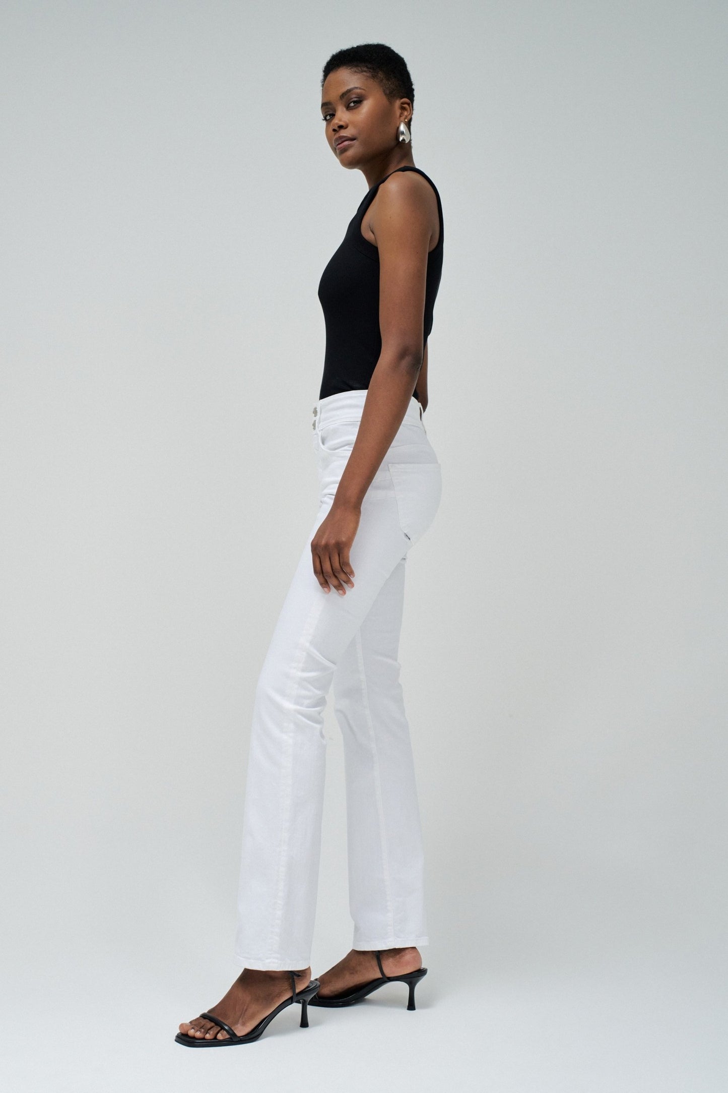 Salsa Jeans Secret Push In Jeans - White