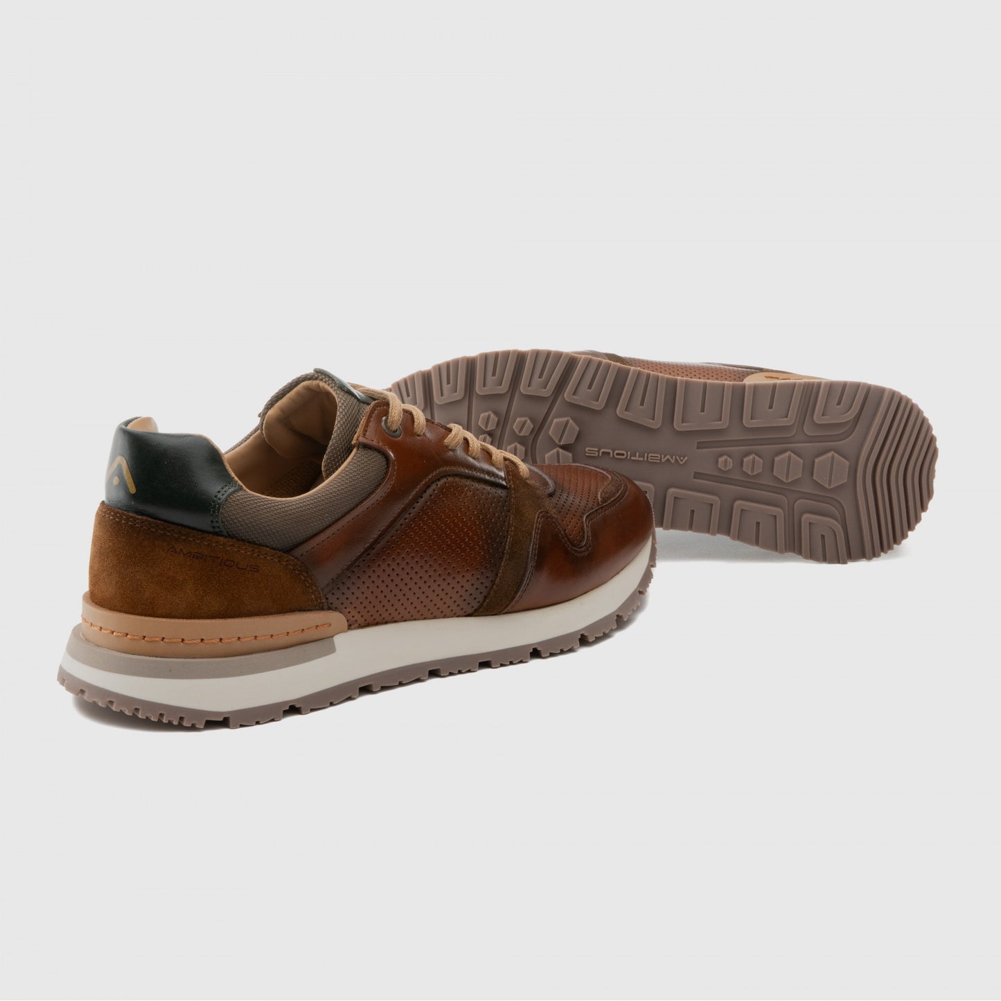 Ambitious Vince Classic Runner - Cognac