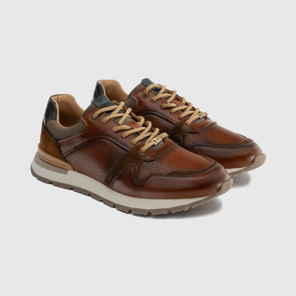 Ambitious Vince Classic Runner - Cognac