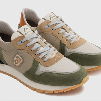 Ambitious CROSBY Retro Sneaker- Khaki