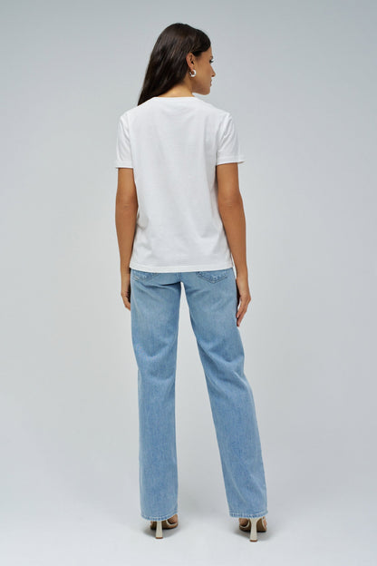 Salsa Printed T-Shirt - White