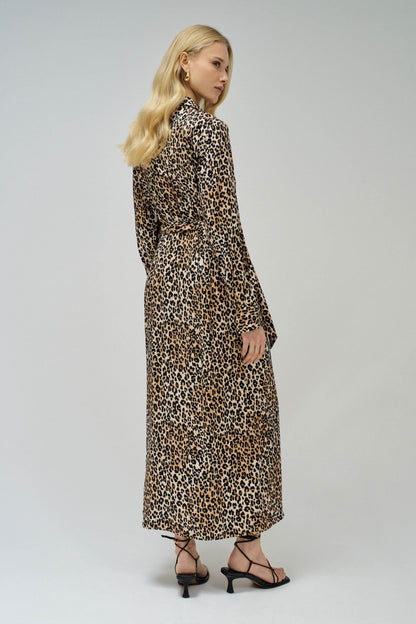 Salsa Animal Print Midi Dress