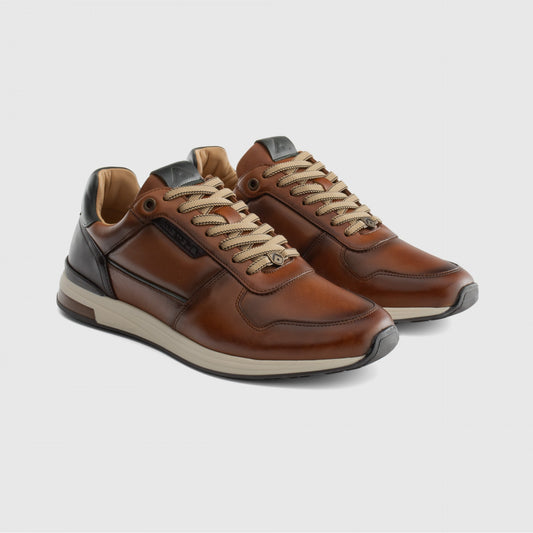 Ambitious SLOW Classic Sneaker - Cognac