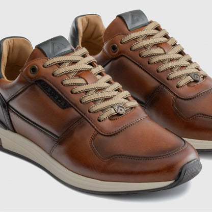 Ambitious SLOW Classic Sneaker - Cognac