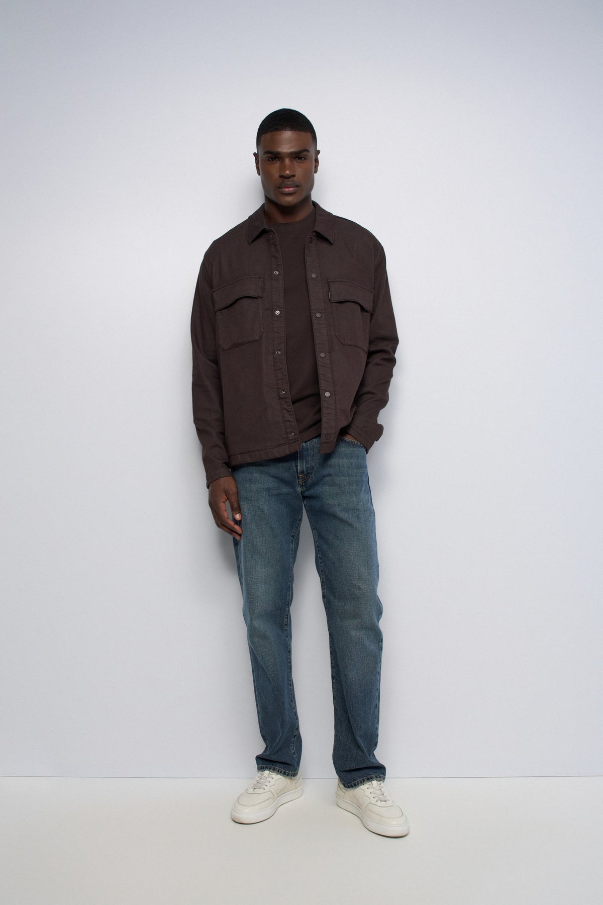 Salsa Jeans Men's Tee - Brown