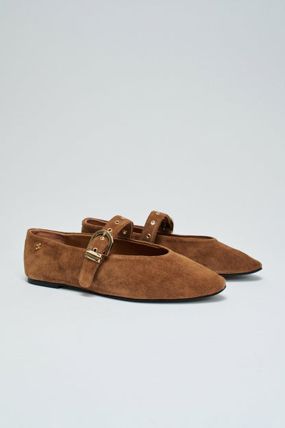Salsa Jeans Suede Pumps - Tan