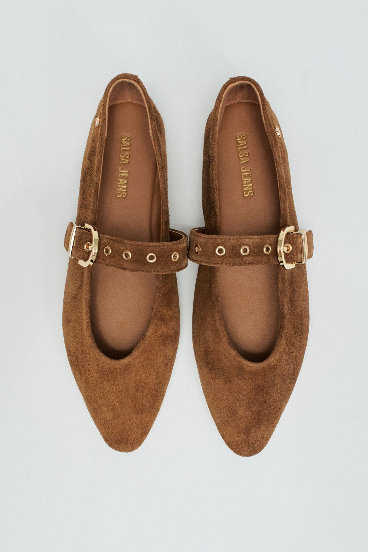 Salsa Jeans Suede Pumps - Tan