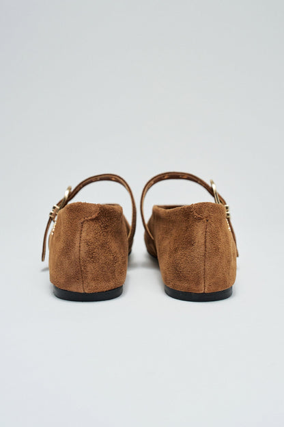Salsa Jeans Suede Pumps - Tan