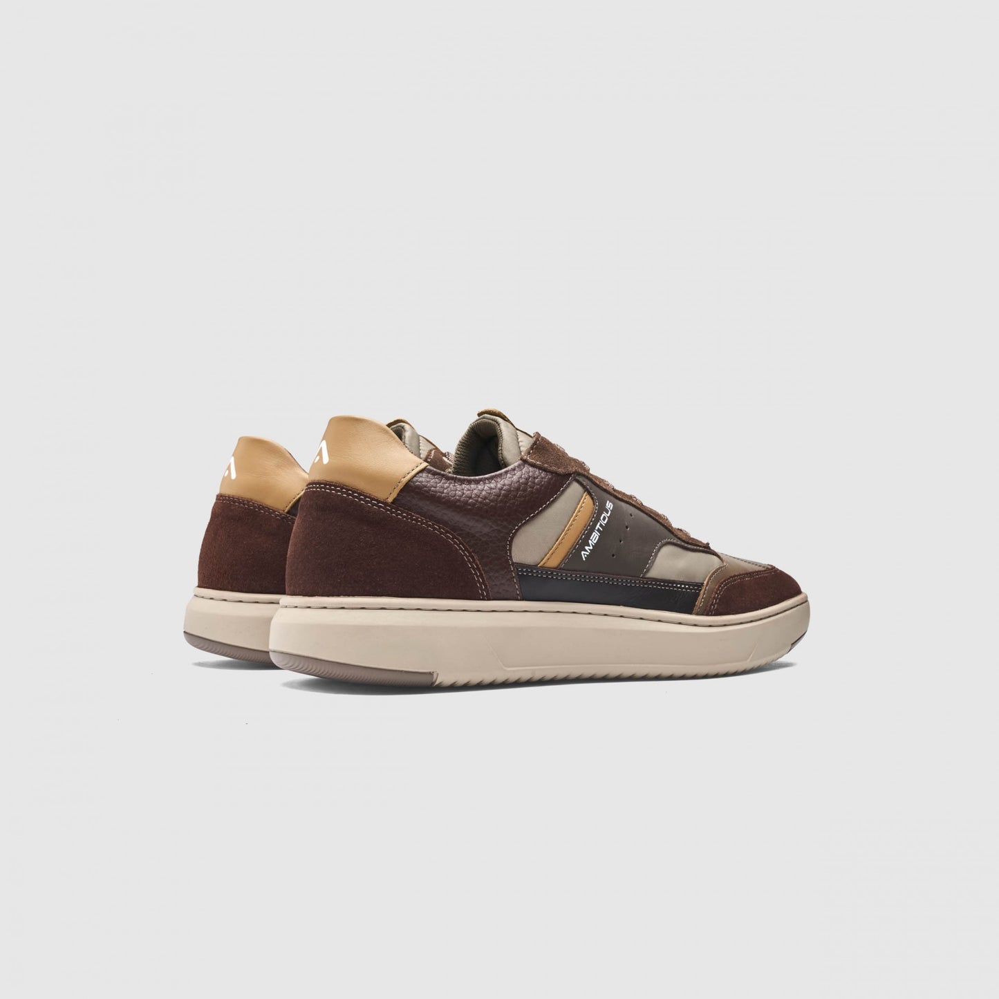 Ambitious AKTIF Comfort Sneaker - Brown/Taupe