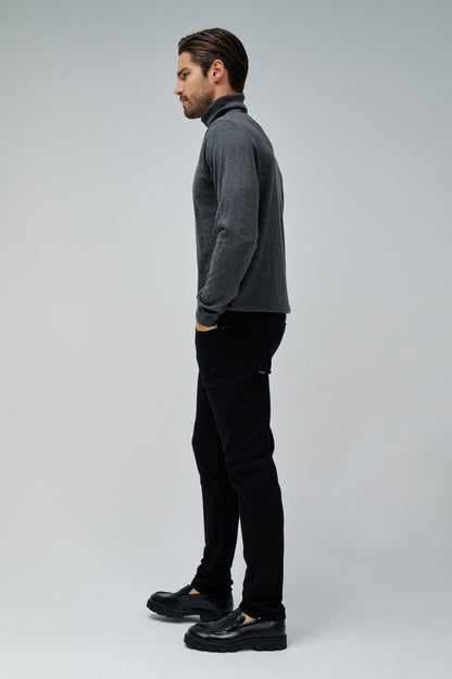 Salsa Medium Rise Slim Leg Jeans - Black
