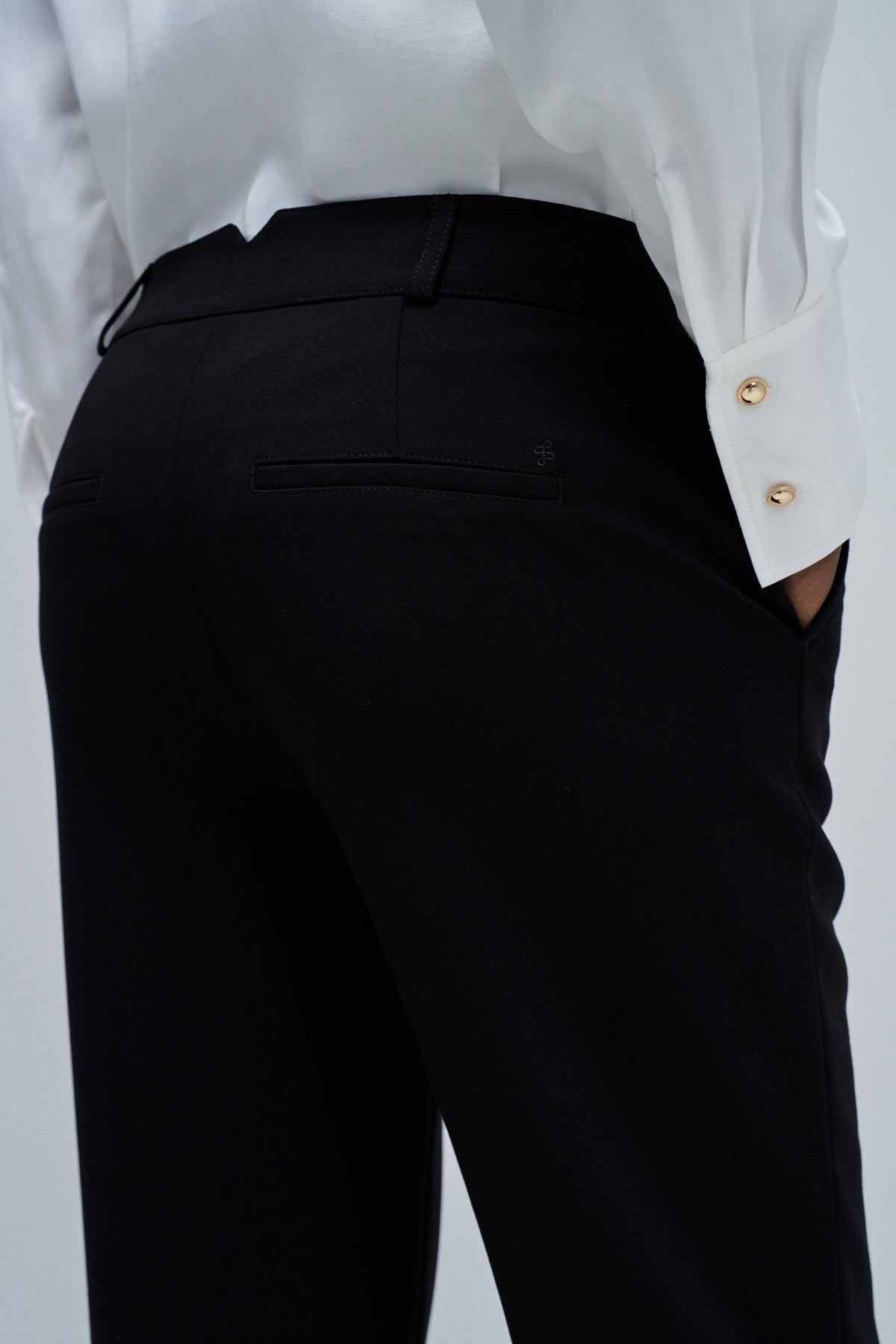 Salsa Jeans Slim Fit Chino Trousers - Black