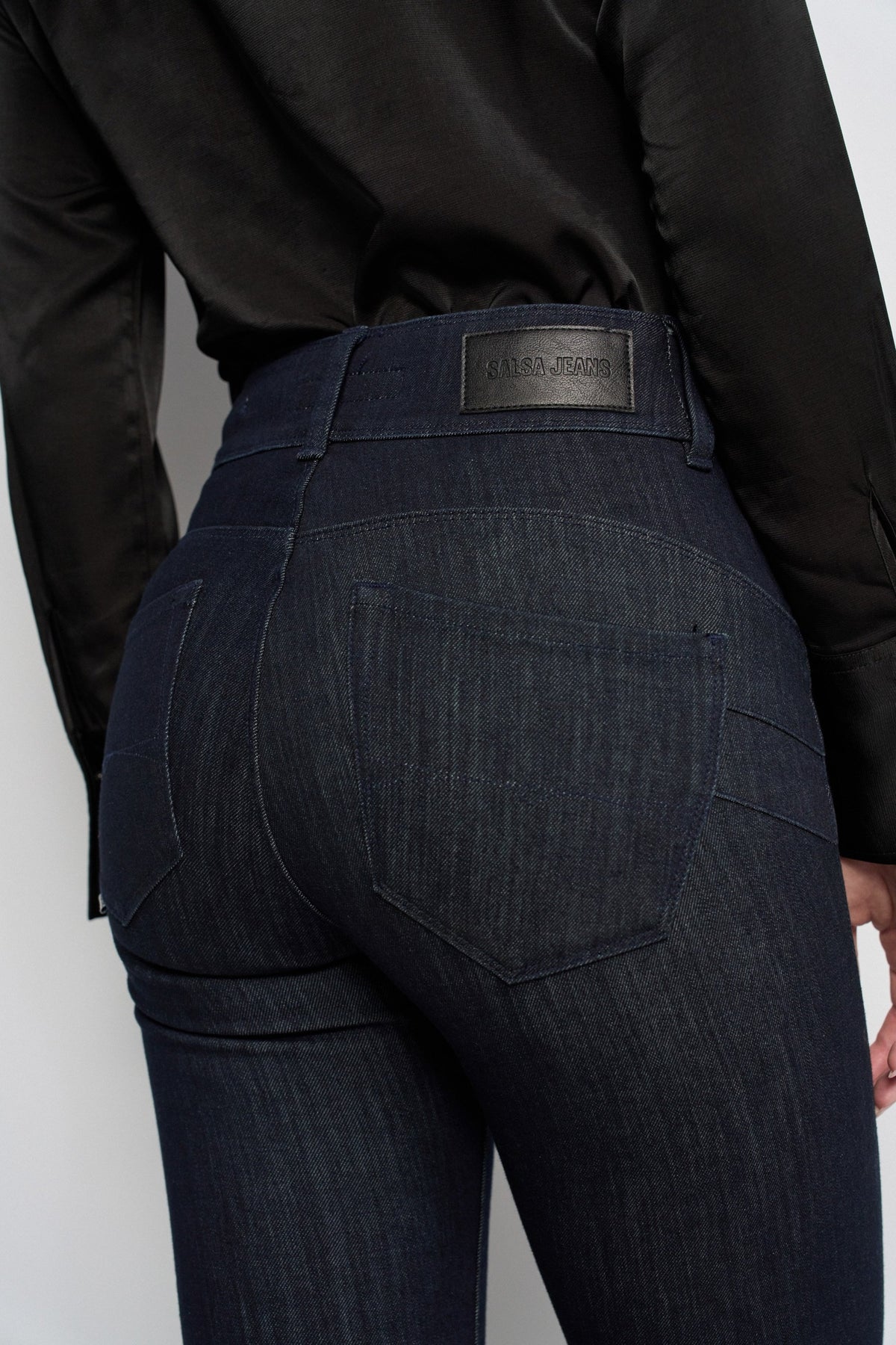 Salsa Secret Slim Leg Jean - Dark wash