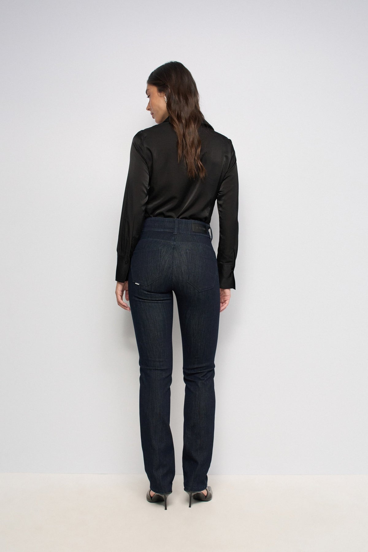 Salsa Secret Slim Leg Jean - Dark wash