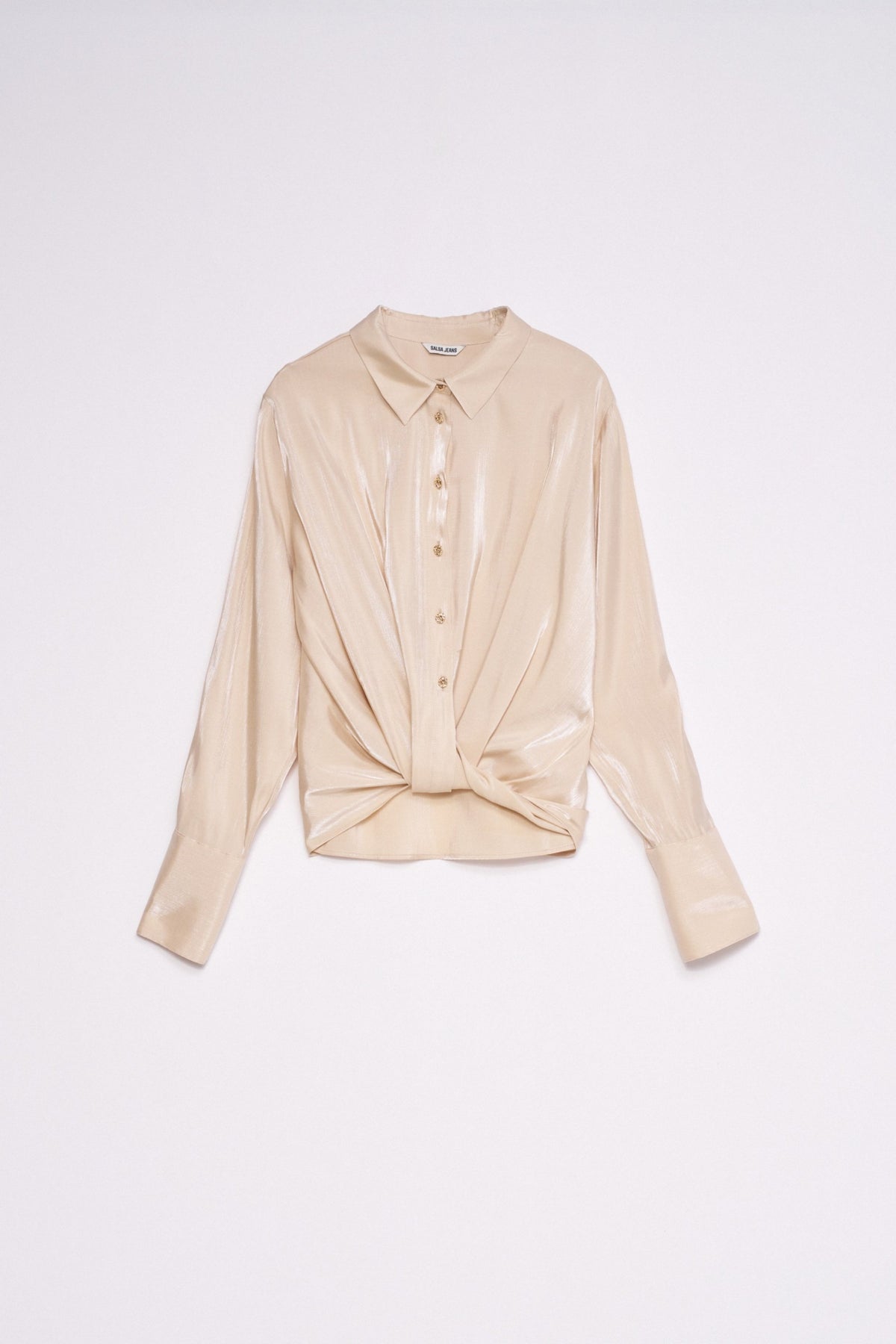 Salsa Jeans Shimmer Blouse - Champagne