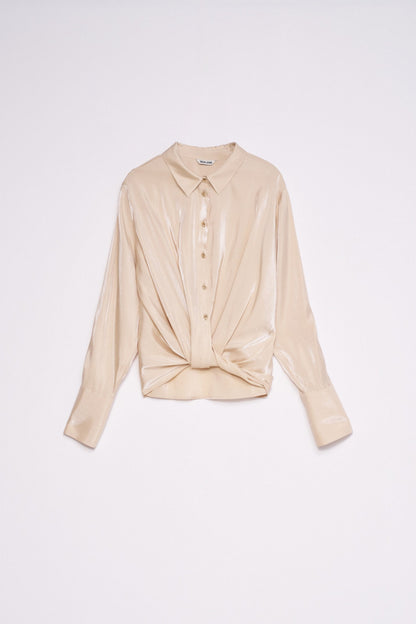 Salsa Jeans Shimmer Blouse - Champagne