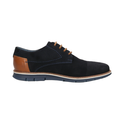 Bugatti Suede Shoe - Dark Blue