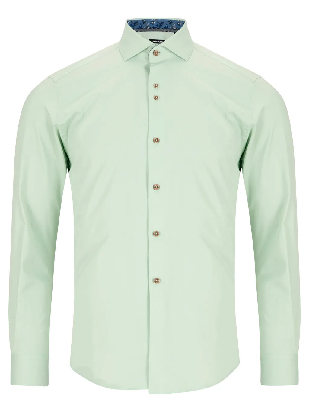 Remus Uomo Tapered Frank Shirt - Light Green