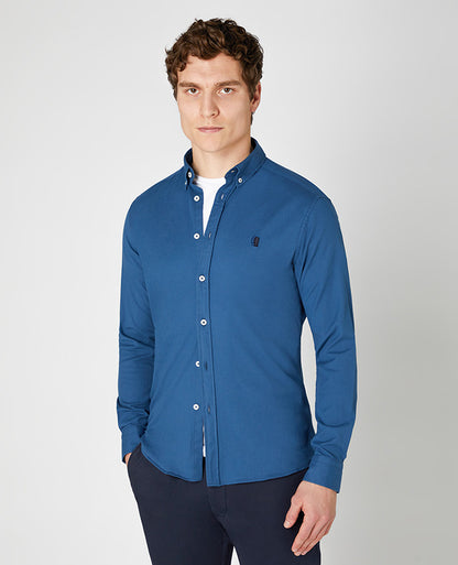 Remus Ashton Slim Shirt - Blue