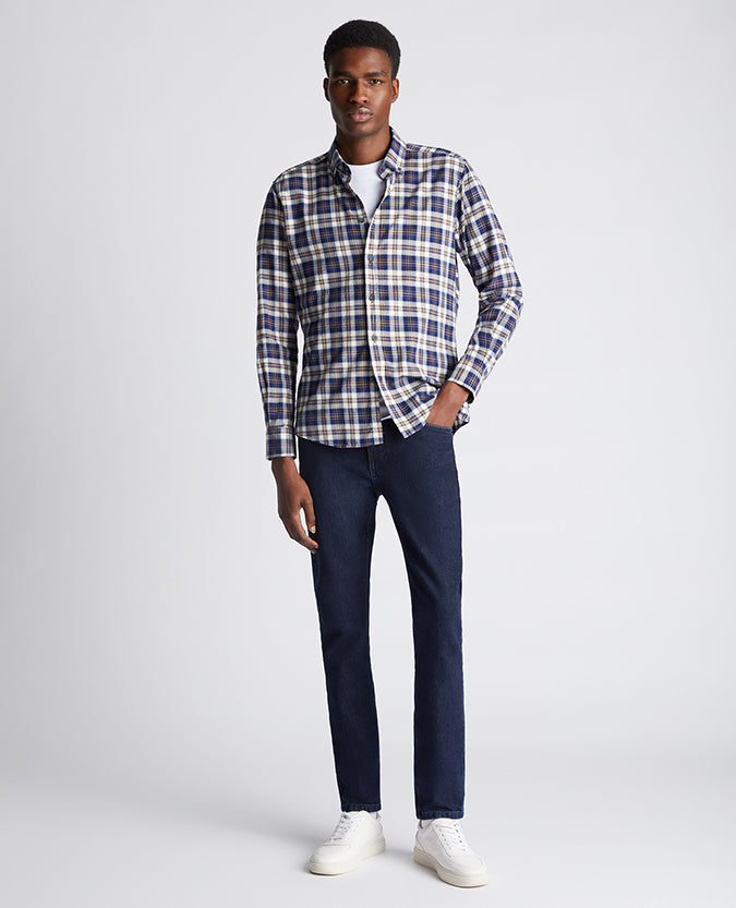 Remus Uomo Tapered Fit Checked Shirt