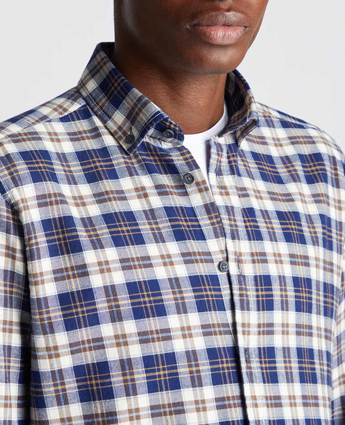 Remus Uomo Tapered Fit Checked Shirt