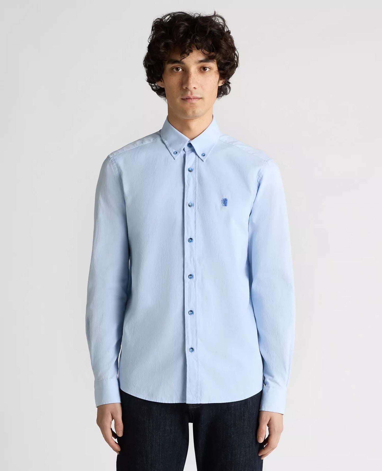 Remus Oscar Slim Shirt - Light Blue