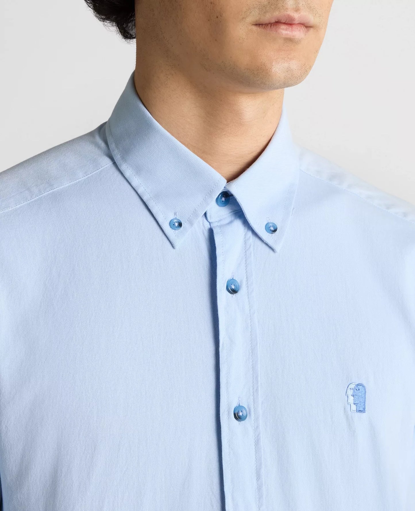 Remus Oscar Slim Shirt - Light Blue